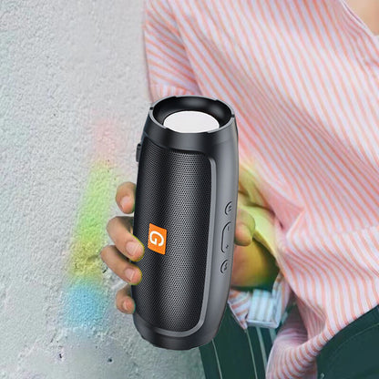 Lewinner Wireless Speaker, Portable Outdoor Wireless Subwoofer, Rechargeable Speaker