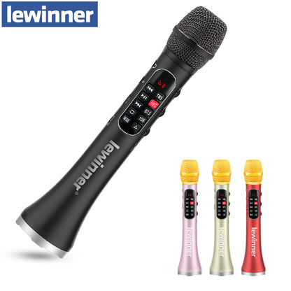 Lewinner L1098 karaoke Microphone 30W Professional Wireless Bluetooth Mic