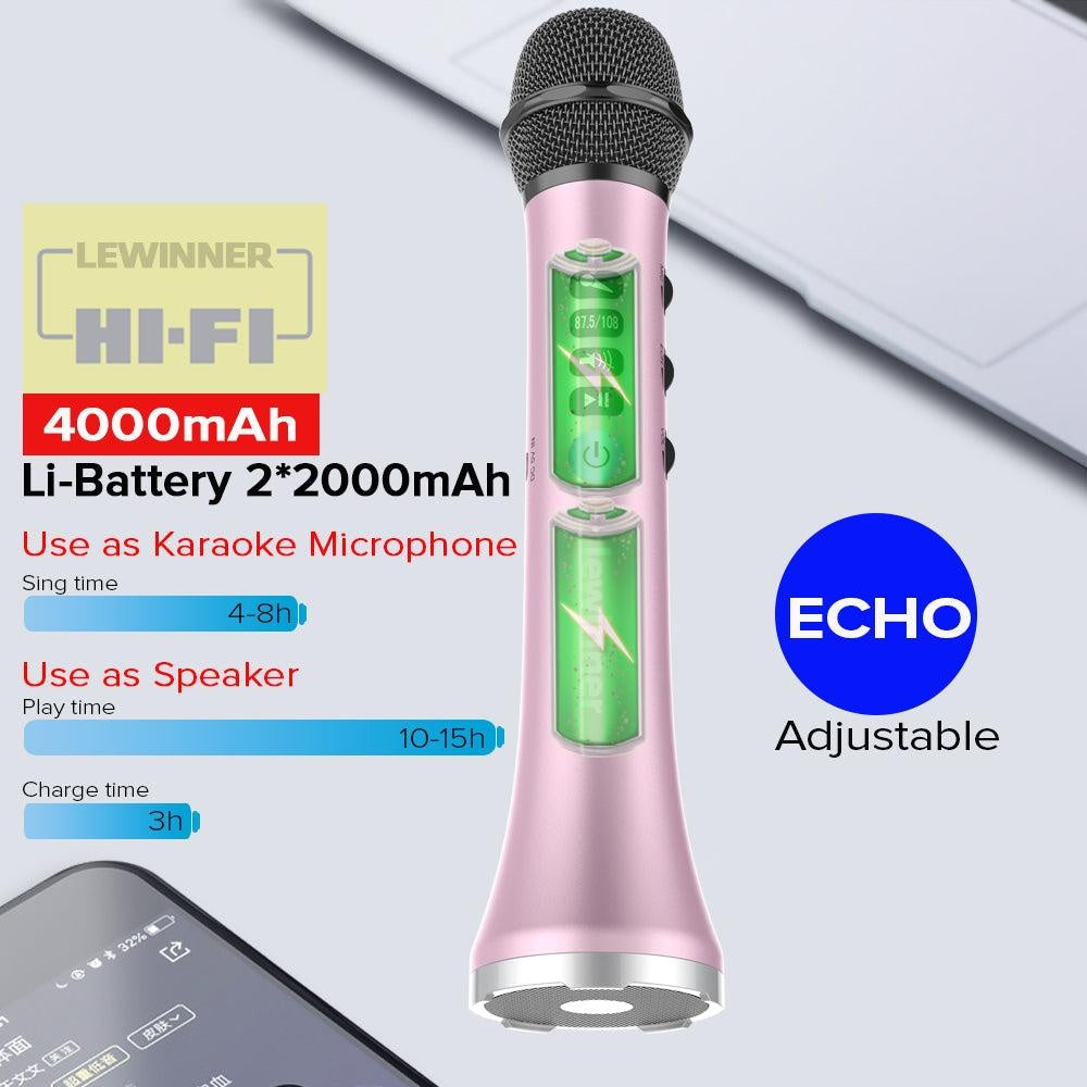 Lewinner  L-698  Karaoke Microphone