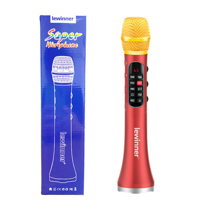 Lewinner L1098 karaoke Microphone 30W Professional Wireless Bluetooth Mic