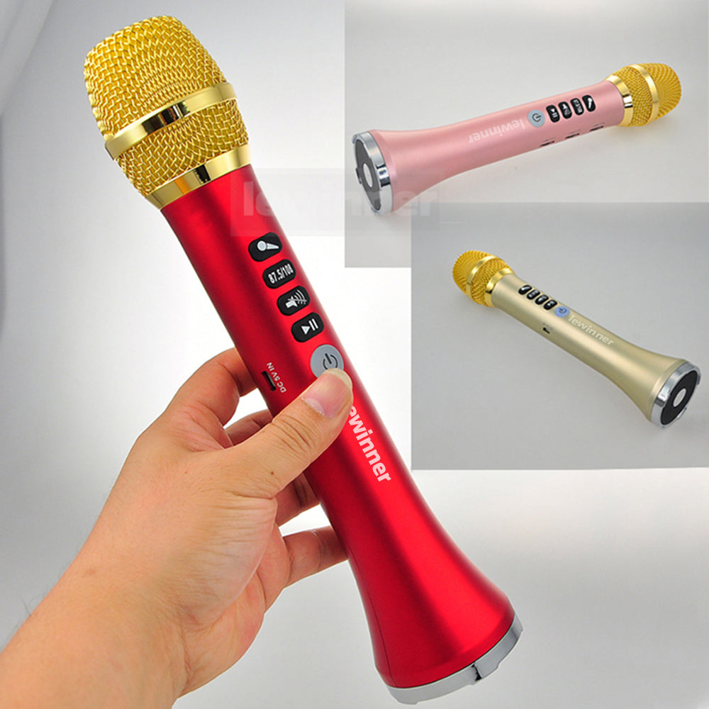 Gold Karaoke Microphone
